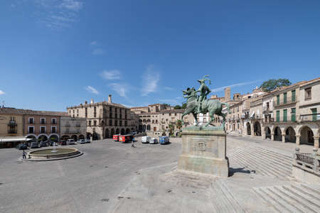 Trujillo ancient city in caceres, extramadura,Spainの写真素材