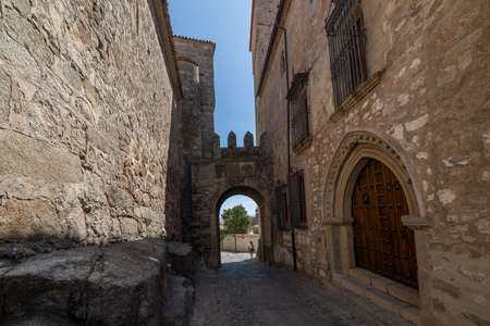 Trujillo ancient city in caceres, extramadura,Spainの写真素材