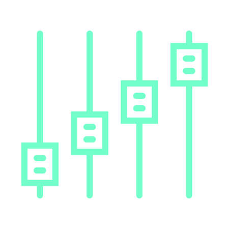 Controls icon illustration designのイラスト素材