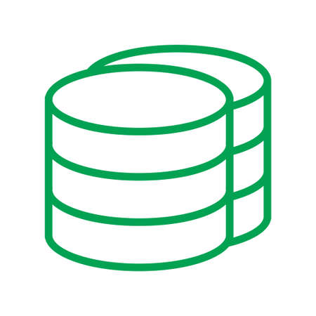 Database icon illustration designのイラスト素材
