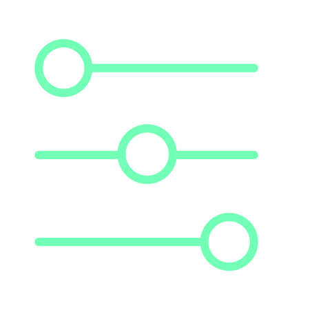 Controls icon illustration designのイラスト素材