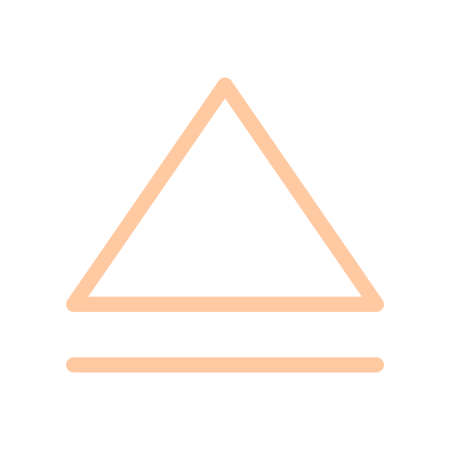 Eject icon illustration designのイラスト素材