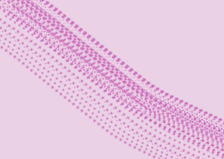 light pink white background with pink color starsの写真素材