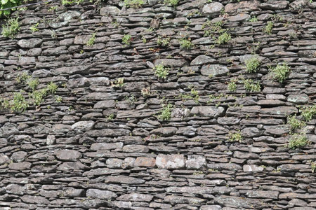 Old stone wall background texture. Old stone wall texture. Old stone wall backgroundの写真素材