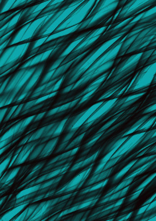 abstract blue background with some smooth lines in it (see more in my portfolio)の写真素材