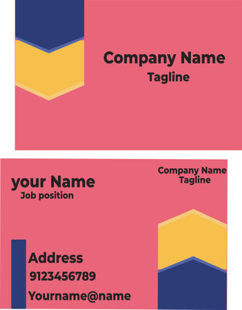 Business card template for company with flag of Ukraine. Vector illustration.のイラスト素材