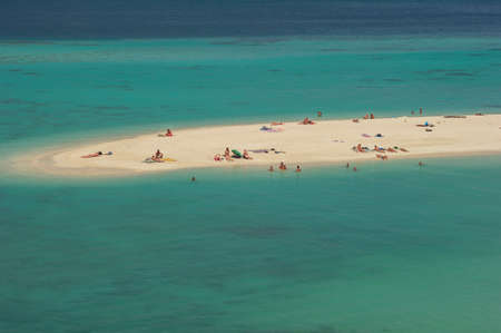 Tourist visit beautiful beach and crystal sea at Koh Lipe island in Satun, Thailandのeditorial素材