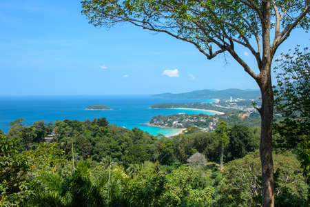 Phuket viewpoint, Thailandの写真素材