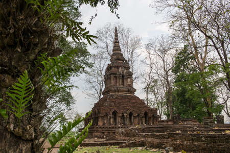 Old Temple, Temple of Ciang rai Province Thailand