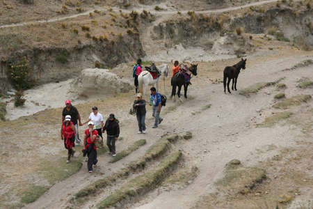 Ecuador Mountainsのeditorial素材