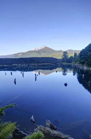 Parque Nacional Conguillo Chileの写真素材