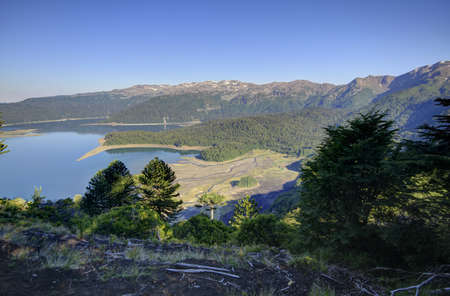 Parque Nacional Conguillo Chileの写真素材