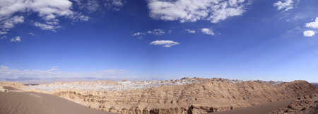 Valle del luna - valley of the moon, in atacama, chileの写真素材
