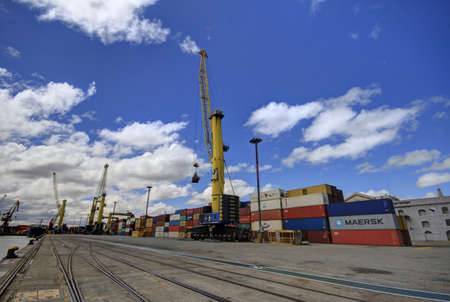 Port of Montevideo Uruguayのeditorial素材
