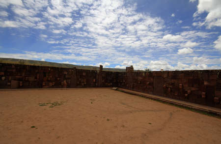 Tiwanaku Boliviaの写真素材