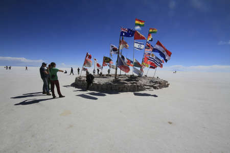 Salar De Uyuni Boliviaのeditorial素材