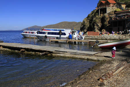 Copacabana, Boliviaのeditorial素材