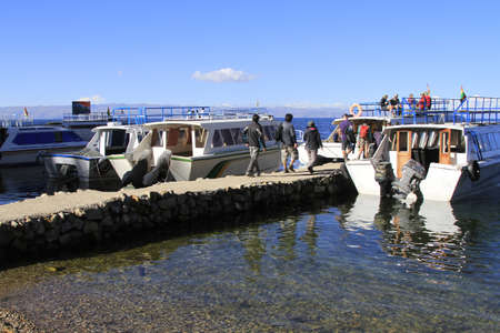 Copacabana, Boliviaのeditorial素材