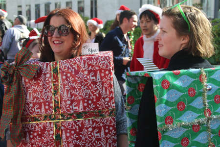 SantaCon, San Franciscoのeditorial素材