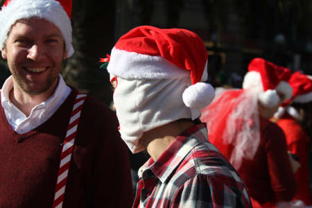 SantaCon, San Franciscoのeditorial素材