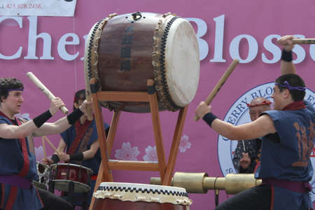 Cherry Blossom Festival - Taiko Drummingのeditorial素材