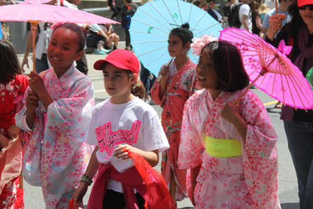 Cherry Blossom Festival - Grand Parade San Franciscoのeditorial素材
