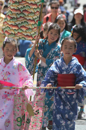 Cherry Blossom Festival - Grand Parade San Franciscoのeditorial素材