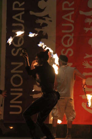 Fire Dancing Expoのeditorial素材