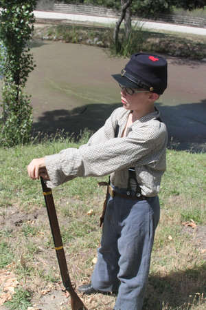 Civil War Reenactmentのeditorial素材