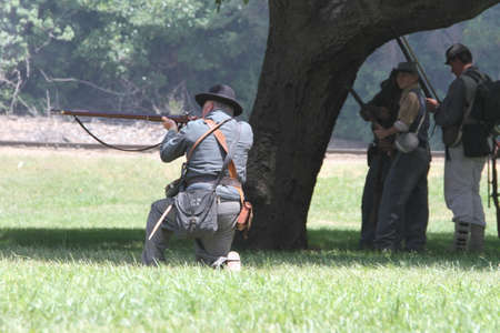Civil War Reenactmentのeditorial素材