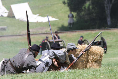 Civil War Reenactmentのeditorial素材