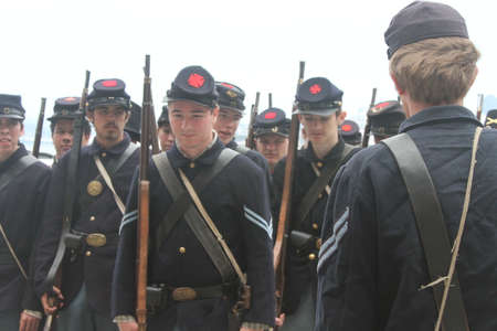 Civil War reenactment, San Francisco