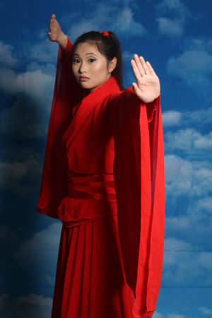 Asian  Warrior princessの写真素材