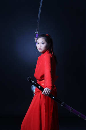 Asian  Warrior princessの写真素材