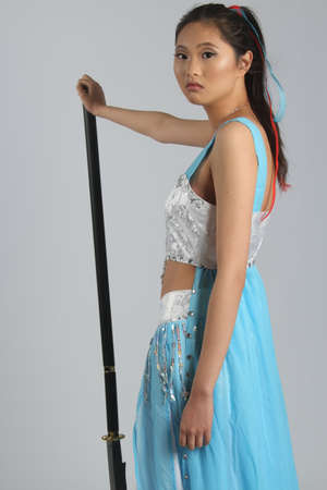 Asian  Warrior princessの写真素材