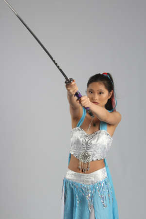 Asian  Warrior princessの写真素材