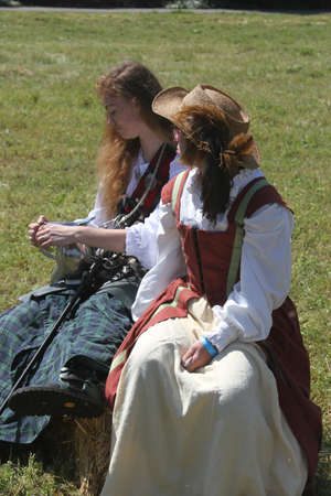 Scottish Tartan Festival, near San Francisco California. This festival celebrates the scottish traditions, in California. Events include, theatre, sword fights and musicのeditorial素材