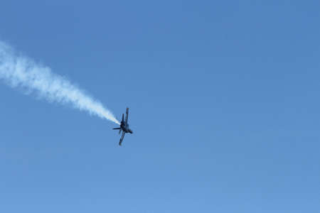 Fleet Week, San Francisco, California, USA, summer 2015. Air shows, with blue angels, and other performersのeditorial素材