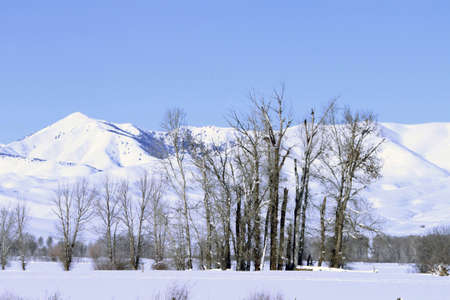 Southern Idaho in winter - Sun Valley, Craters of the moon