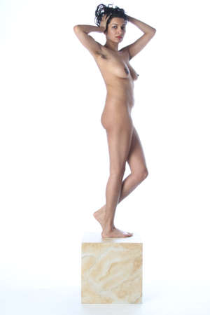nude indian photoshoot Photoshoot of a nude indian modelの素材 [FY310133357930] | ストックフォトの Qlean  Market（キュリンマーケット）