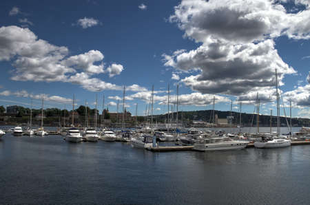 7/5/2017: Oslo, Norway, View of City of Oslo, Norwayのeditorial素材