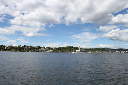 View of City of Oslo, Norwayの写真素材
