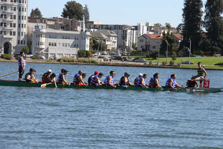 8/20/2017: Oakland, California: Dragon boat races