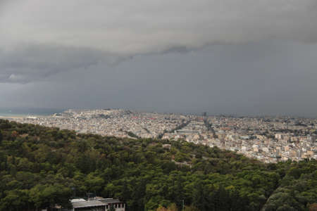 View of Acropolis, Athens, Greeceの写真素材