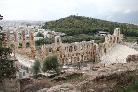 View of Acropolis, Athens, Greece