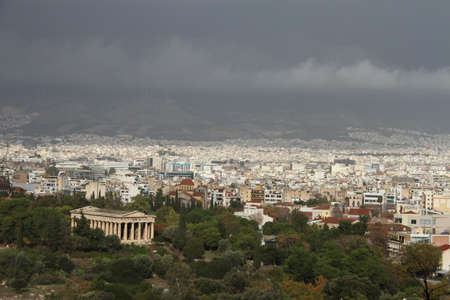 View of Acropolis, Athens, Greece