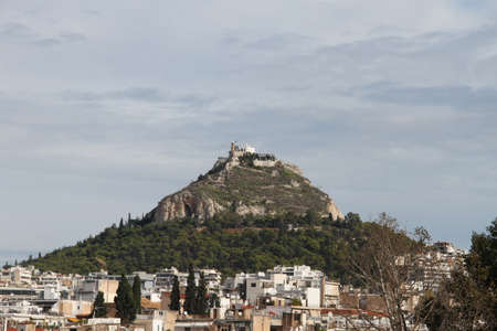 Acropolis in Athens, Greeceのeditorial素材