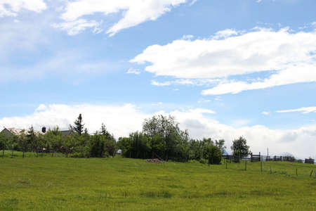 Inside Waterton Lakes, Alberta, Canadaの写真素材