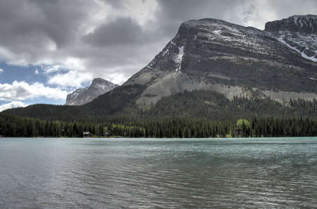 Inside Glacier National Park, Montana, USAの写真素材