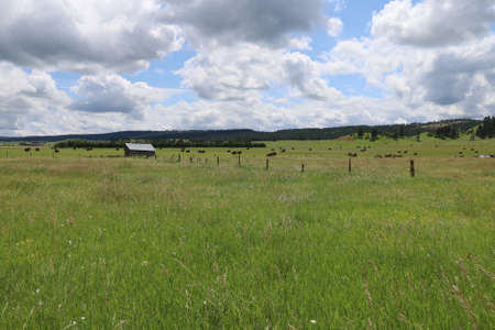 View of Cave Wind National park in South Dakotaの写真素材